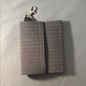 Gray Key Holder with Clip